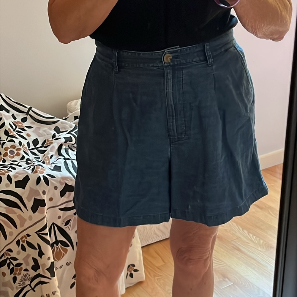 Jcrew denim shorts , high waisted size 14